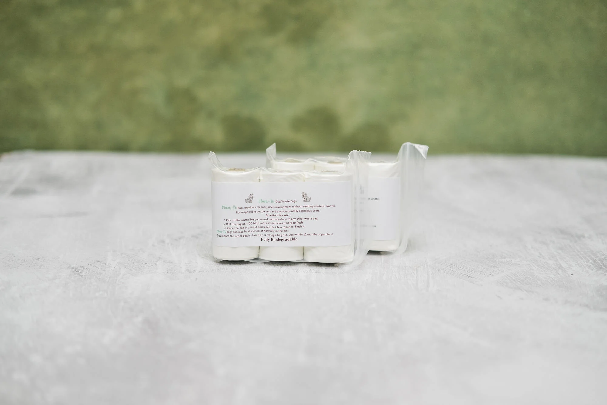 Flushable dog bags best sale